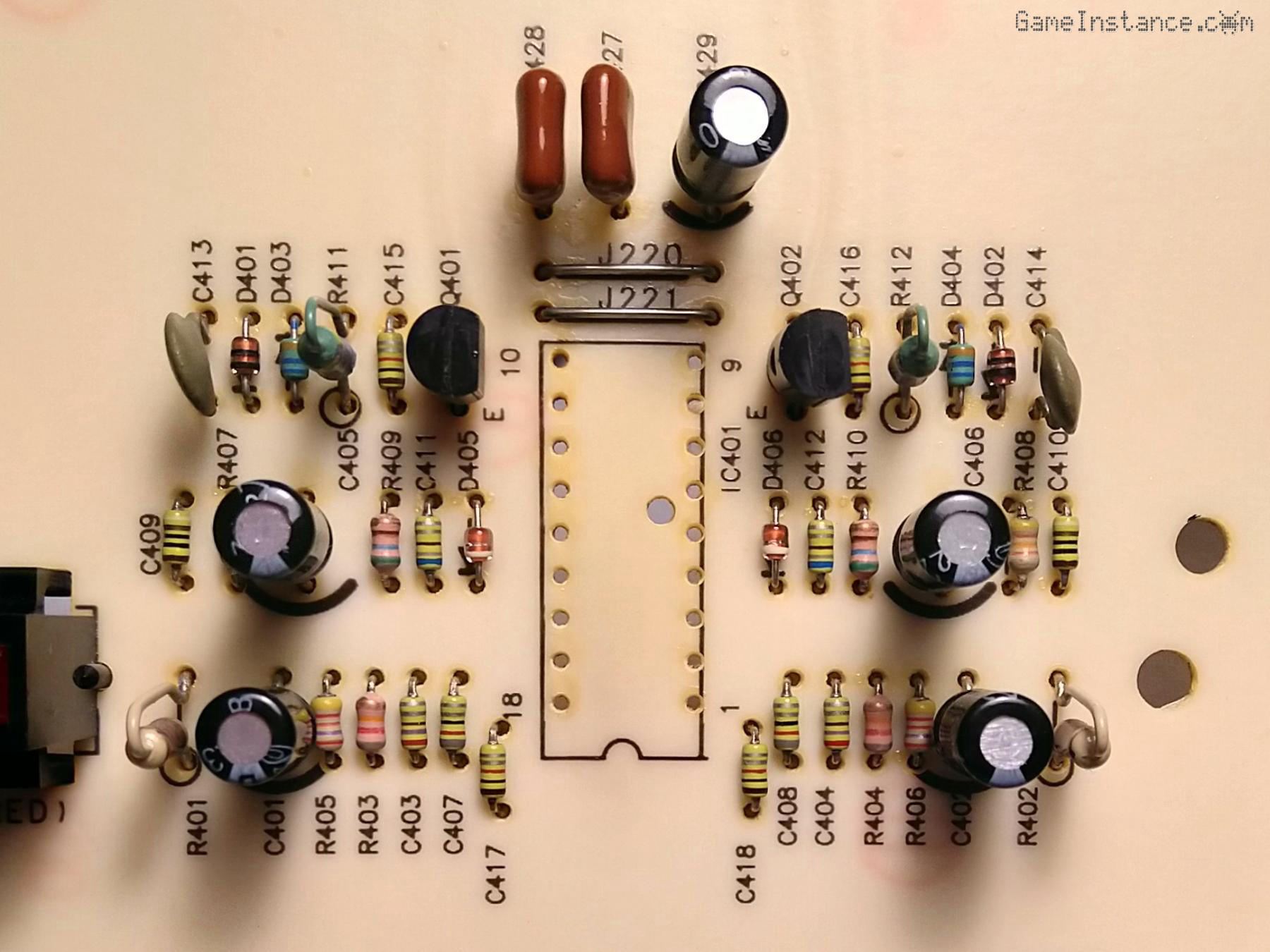 Technics SU-VX920 - removing the AN7062 chip