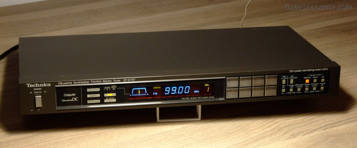 Technics ST-S7 Quartz Synthesizer AM/FM Stereo Tuner Manual